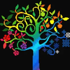 wishing tree - diamond dotz intermediate dd8.014 41x41cm