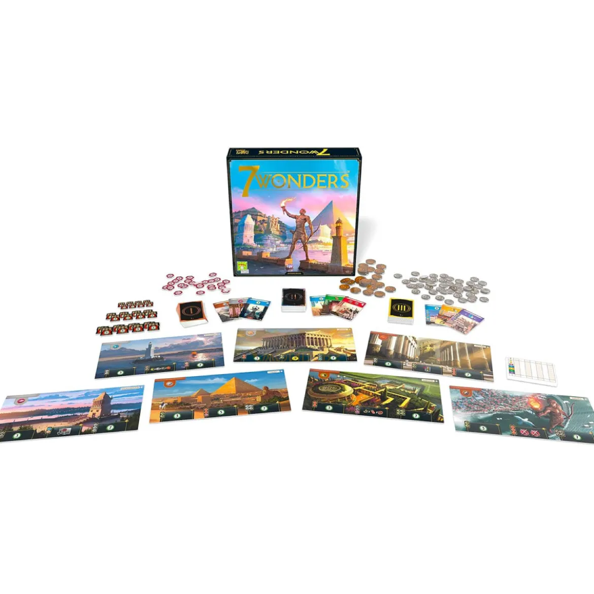 7 wonders seconda edizione - gioco base