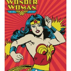 wonder woman - diamond dotz advanced cd234000210 47x57cm