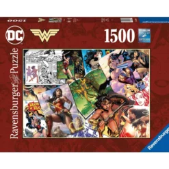 wonder woman - puzzle 1500 pezzi