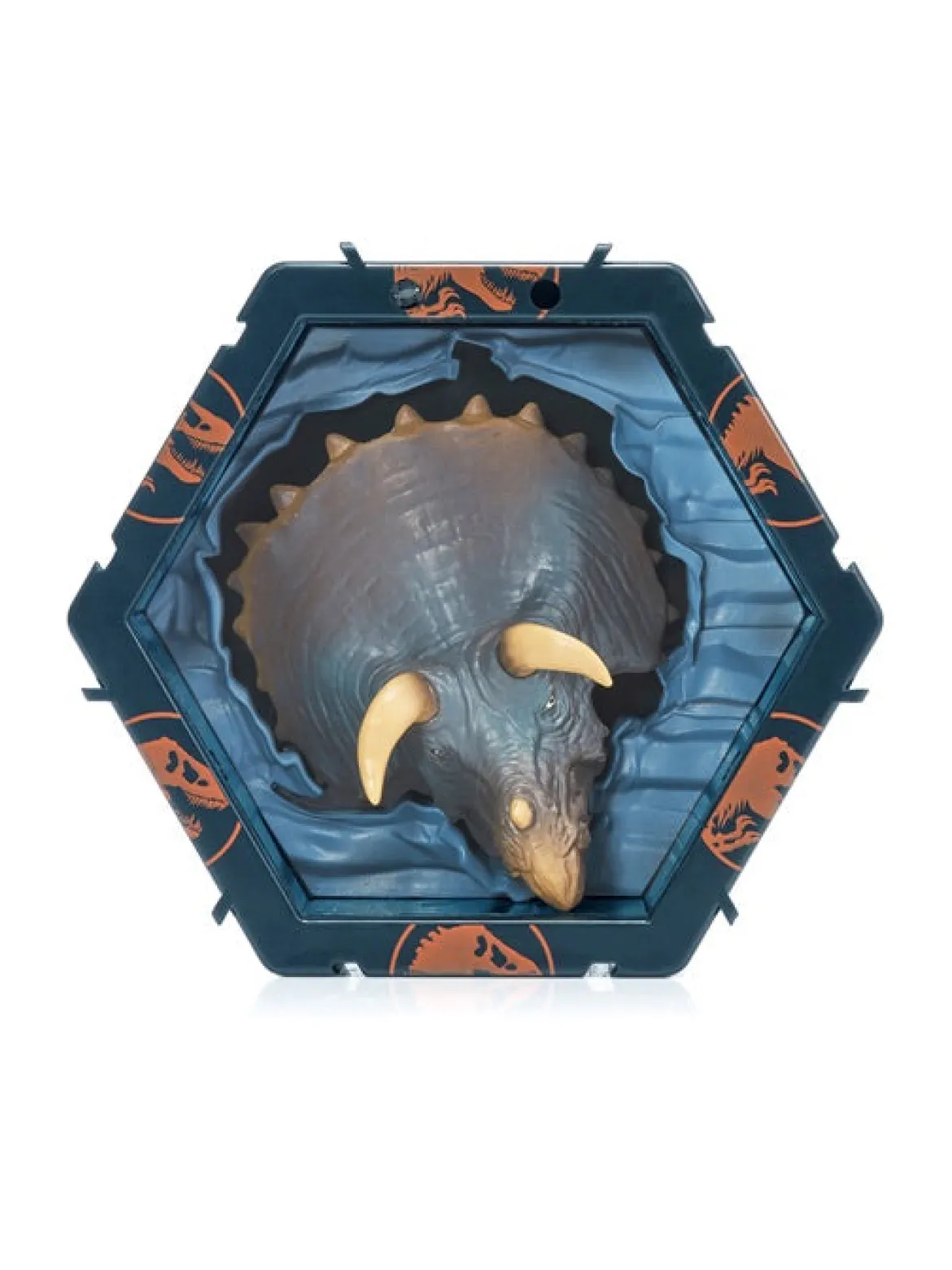 wow! pods - jurassic world - triceratopo