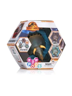 wow! pods - jurassic world - triceratopo