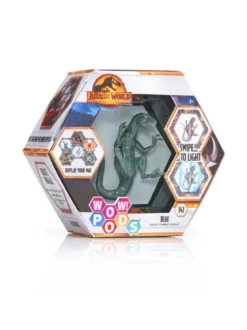 wow! pods - jurassic world - velociraptor blue