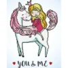 you and me - diamond dotz intermediate dd6.004 30x40cm