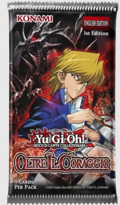 yu-gi-oh! - oltre il coraggio - bustina singola 9 carte (ita)