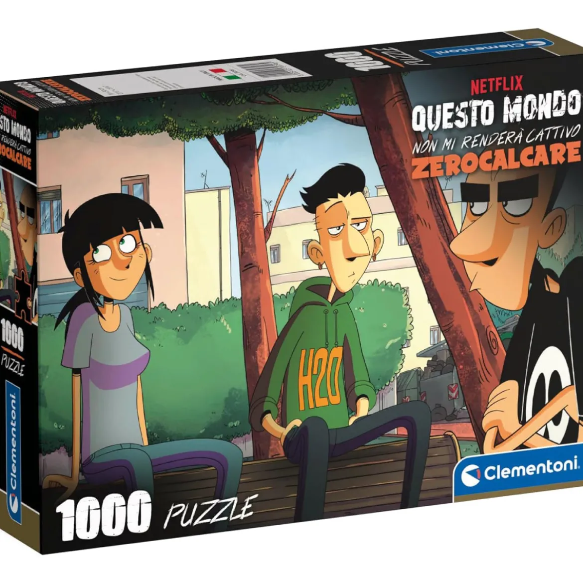 zerocalcare 1 - puzzle 1000 pezzi