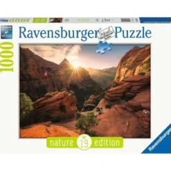 zion canyon usa - puzzle 1000 pezzi