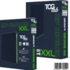 zip binder xxl - 16 tasche - 1088 carte - nero con zip verde