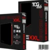zip binder xxl - 16 tasche - 1088 carte - nero con zip rossa